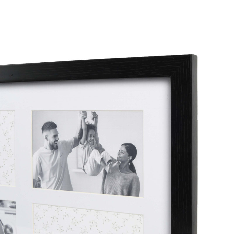 Lary Black Picture Frame with Mat