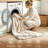 Beige King Size Fleece Bed Blanket, Lightweight Cozy Soft Warm Blanket for Bedroom, All-Season Decorative Blanket, Ideal Gift for Men and Women-137672078-137672075