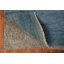 Tapis oriental moderne bleu Gabbeh 7 x 10