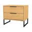 Turah 58cm W Manufactured Wood Bedside Table-1547163702