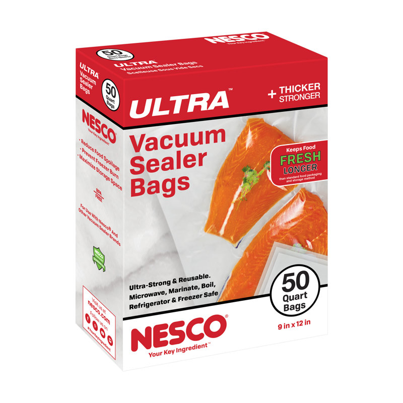 Nesco HD VS Bag, 50Ct. Quart Size
