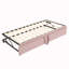 Lit de jour simple tapissier avec lit gigogne-129165722