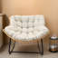 Chaise berçante en osier pour l'intérieur-711491269