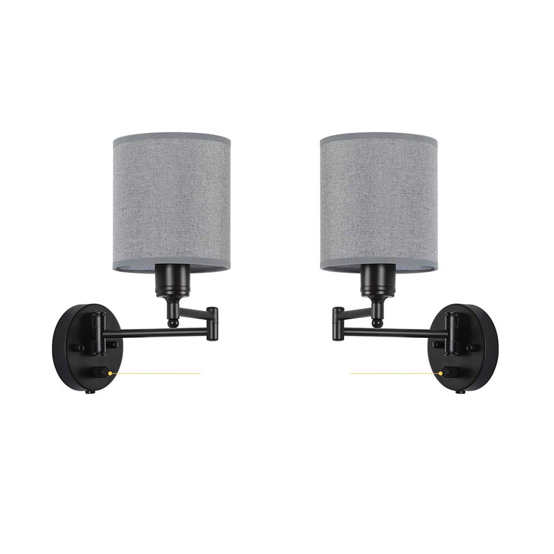 Iron Swing Arm Sconce