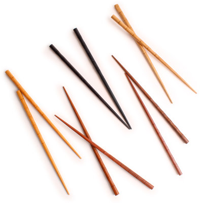 Ensemble de 5 baguettes en bois de bambou pour 5 personnes BergHOFF