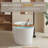 59" Stone Resin Freestanding Bathtub, Elegant Oval Freestanding Soaking Bathtub, Solid Surface Soaking Tub, Matte White, Cupc Certified, Integrated Slotted Overflow And Pop-up Drain-121542259