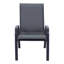 Fauteuil de patio empilable Abbie-Lea