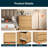 3-Drawer Nightstand For Bedroom-465443708