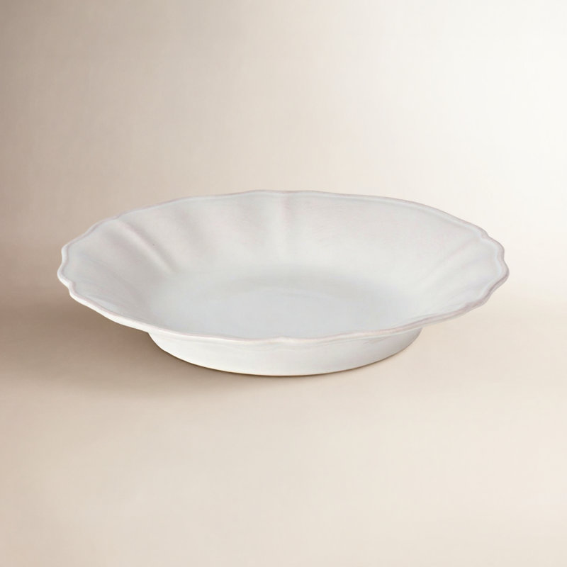 Soup/Pasta Plate, Cloud White