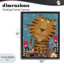 Cadre flottant Boho Tiger & Flowers, design par Carla Daly-163270238-163270208