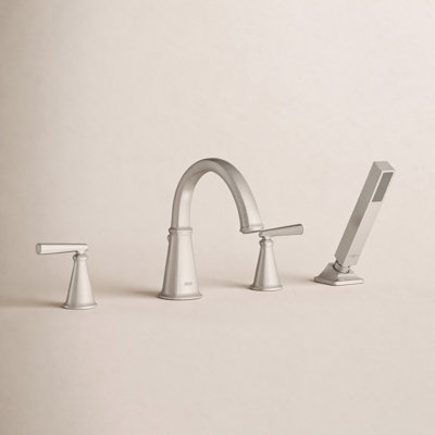 Edgemere Deck Roman Tub Faucet with Diverter