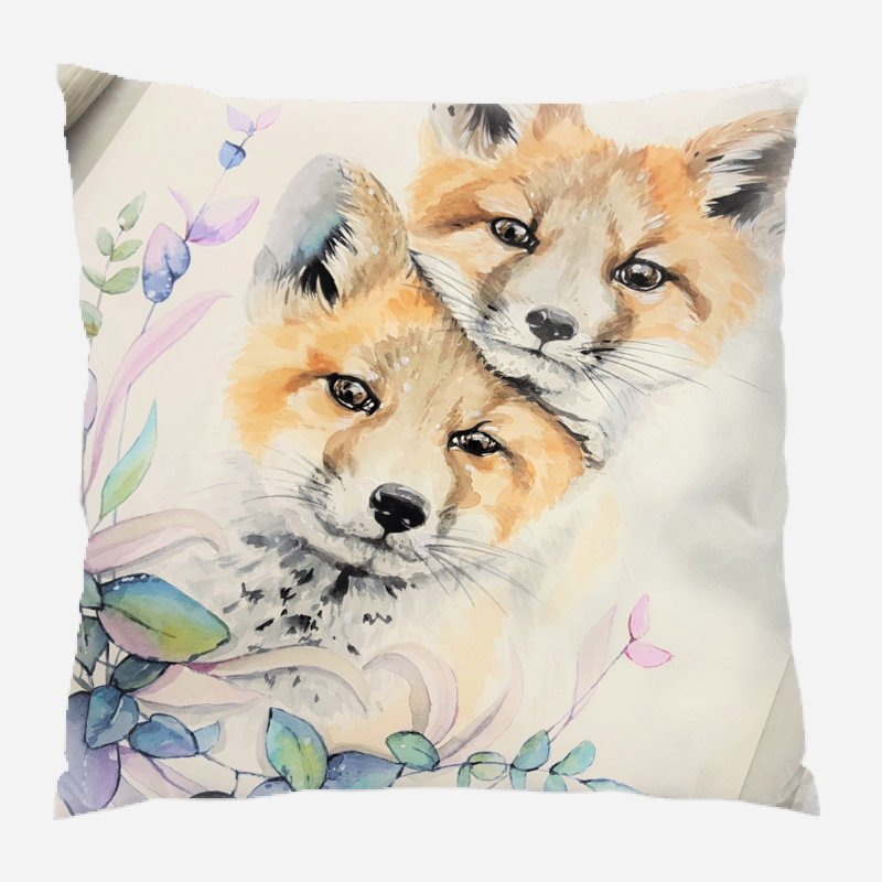 Coussin décoratif art Eckhart, Microsuède, Intérieur