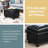 Frontenac 24" Wide Faux Leather Tufted Rectangle Storage Ottoman-1733140675