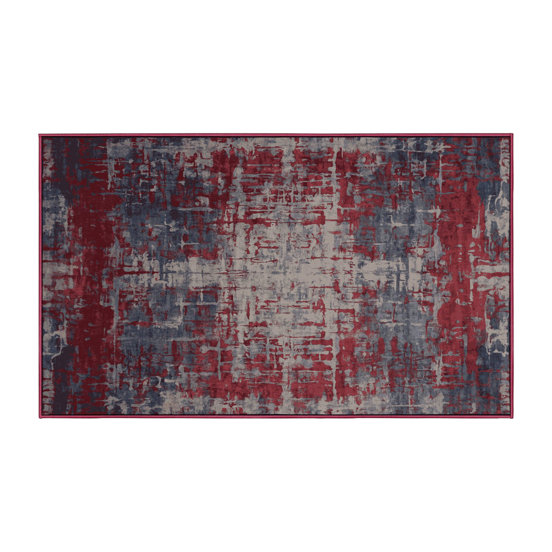 Tapis brun lavable à la machine, Rectangle 2 pi x 3 pi