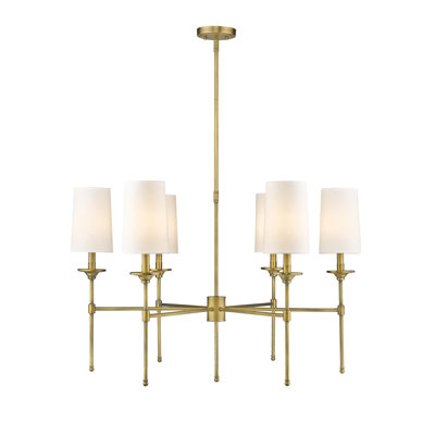 Hayse 6 - Light Chandelier