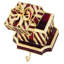 Holiday Gift Box Stocking Holder-34417655