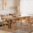 Burlywood Rectangular Solid Wood desks-107962435