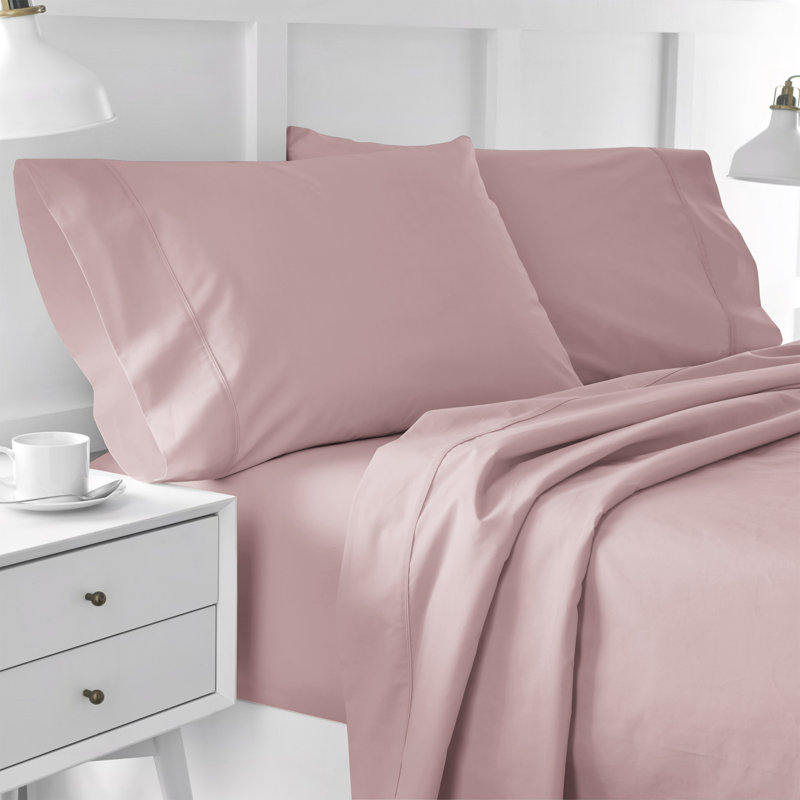 Modern Living 300 Thread Count Satin Pillowcase, Standard, Graphite