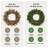 The Holiday Aisle® 24 in. Wintry Pine Wreath with LED Lights