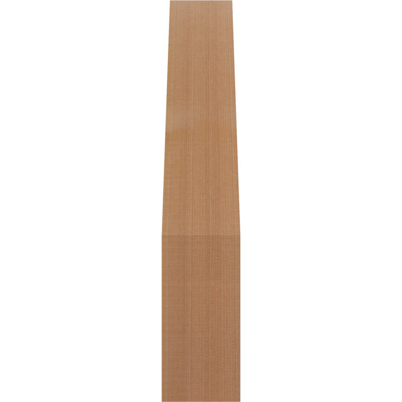 Attelle impériale du genou, Cèdre rouge, Lisse, H 20 po x l 3,5 po x P 8 po
