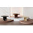 43.3''-59'' Extendable Dining Table for 4-8, Round to Oval Kitchen Table with Hidden Storage & Sturdy Cross Base, Modern Dinner Table for Dining Room Living Room, Removable Leaves, Black-118230224