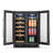 24" 18 Bottle and 55 Can Dual Zone Freestanding/Built-In Wine and Beverage Refrigerator