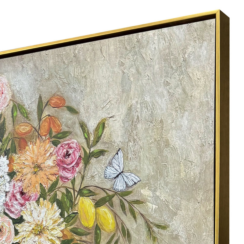 Arrangement en toile bleue