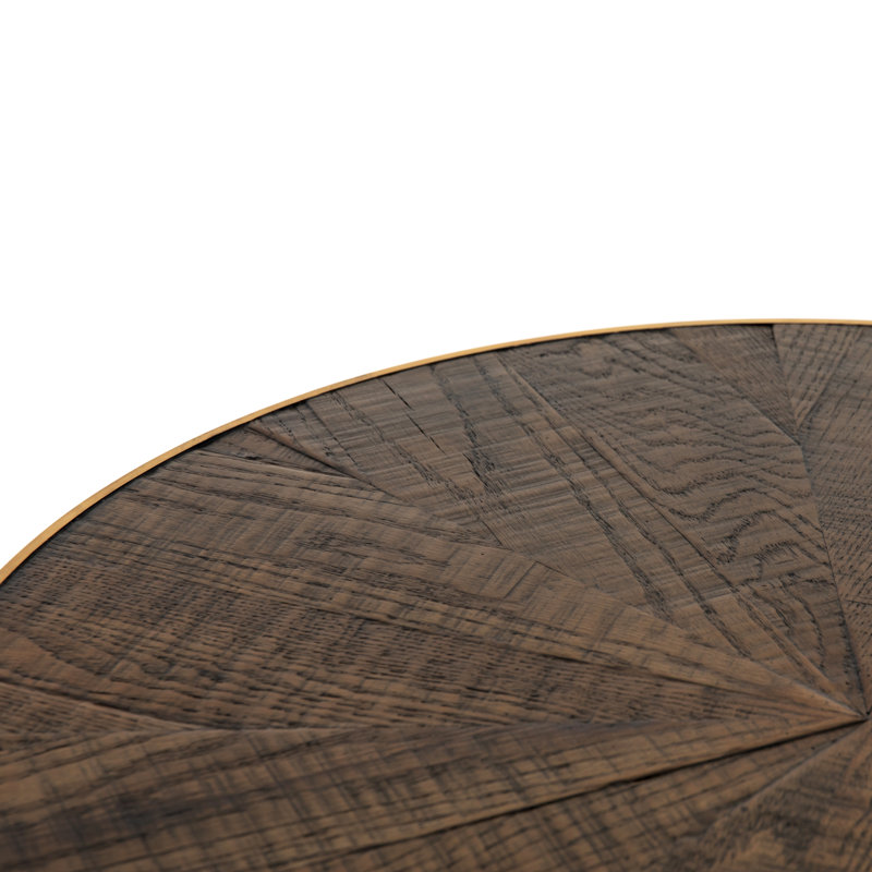 Perry Bunching Coffee Table, 15.5" H x 26" L x 26" W