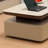 Floor-standing coffee table