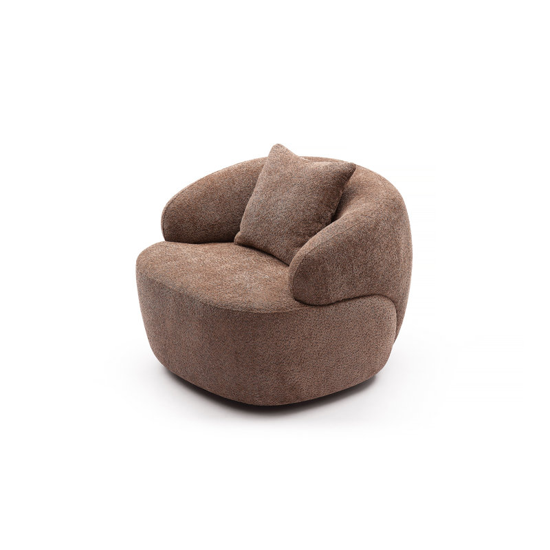 Canapé pivotant 360 ° Mid Century, Brown