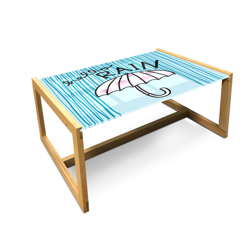 Jaleon Sled Coffee Table, 90cm H x 62cm W x 40cm D