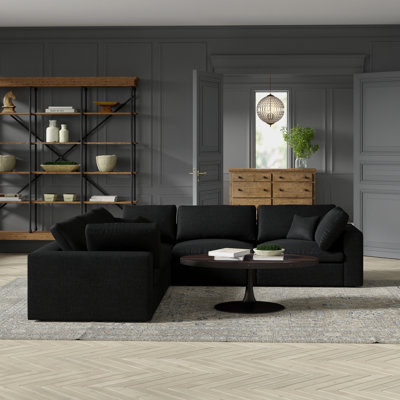 Amillya 119" Wide Symmetrical Modular Corner Sectional