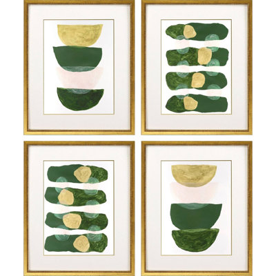 Living Spectrum S/4 Framed On Paper 4 Pieces Print