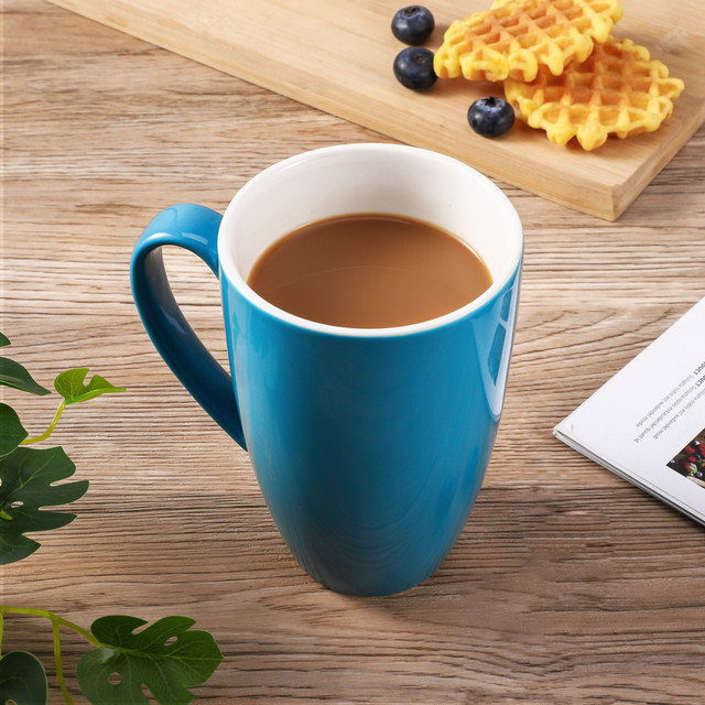 Tasse à thé en céramique Loughguile, Bleu