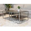 Table basse avec cadre en bois Padena