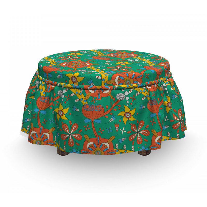 Housse pour repose-pieds de la nature des dessins