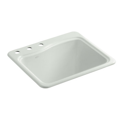 River Falls Metal Rectangular Drop-In Bathroom Sink