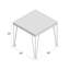 Table de bout Beaucaire