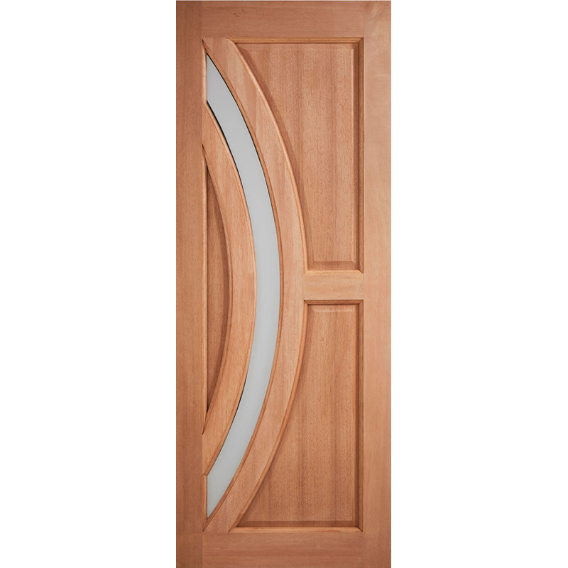 Harrow Glazed Hardwood External Door, 1981mm H x 838mm W x 44mm D