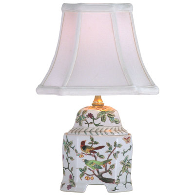 Bird Jar 13" Table Lamp