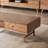 Solid Ash Wood Coffee Table
