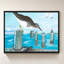 Sandpiper Pier by Robin Maria - Graphic Art on Canvas