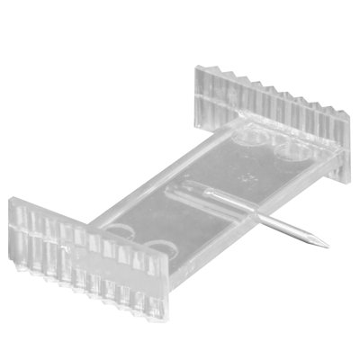Prime-Line Window Grid Retainer Clips, Clear Plastic