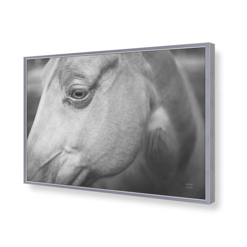 Willow by Nathan Larson Art Print, Silver, 32" H x 48" W