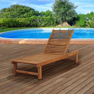 Chaise longue inclinable Mode