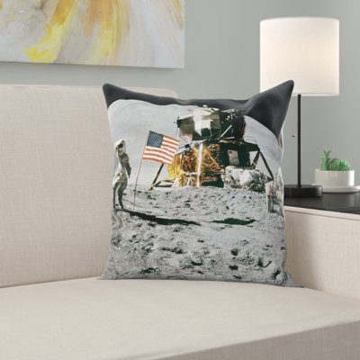 Microsuede Throw Pillow
