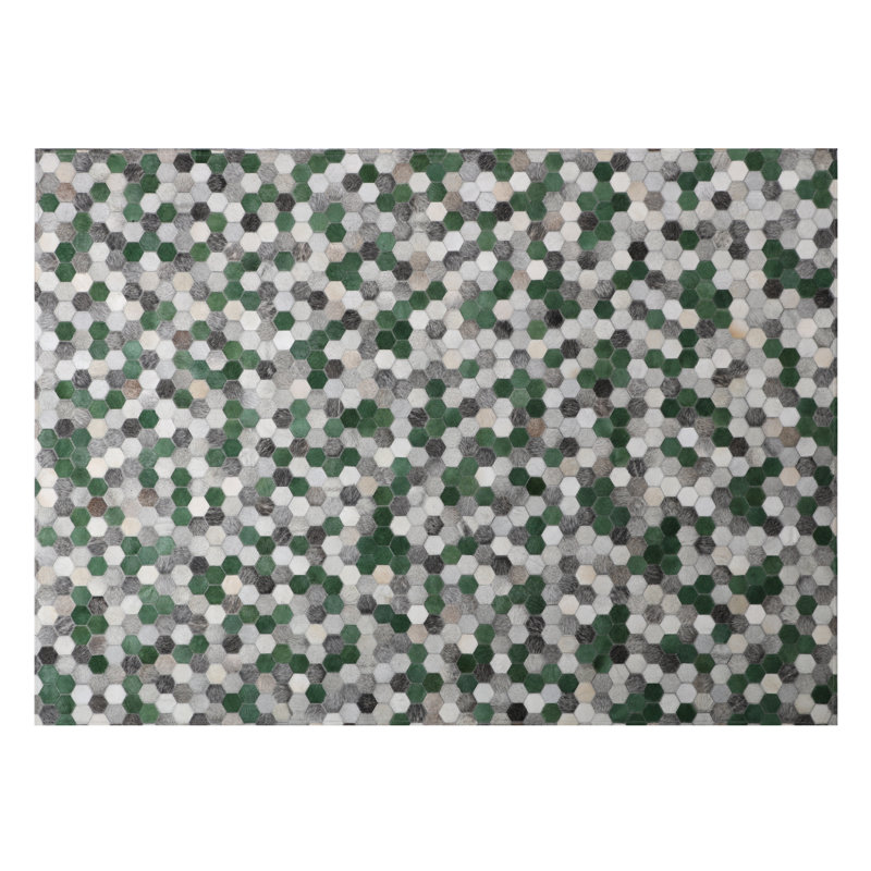 Tapis en cuir de vache, Rectangle 9 pi x 12 pi