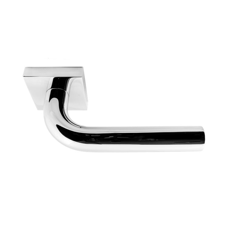 Alpine Lever 03 Passage Set with Square Rose
