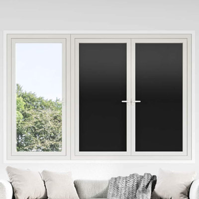Static Window Film PVC Decorative Glass Privacy Covering Living Room