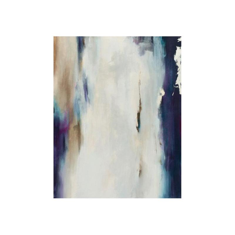 Violet Violet II par Samuel Kane - impression, Couche de verre, H 50 po x l 40 po x P 1,5 po